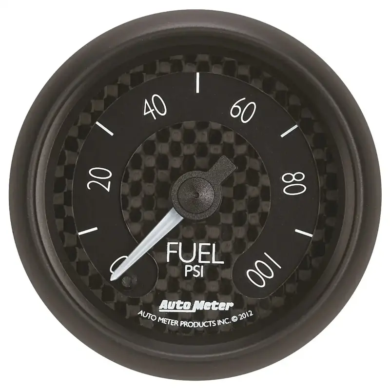 Autometer Digital Fuel Pressure Gauge – 2-1/16", 100 Psi, Gt Series Stepper Motor 1