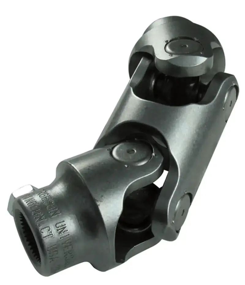 Borgeson Double-Steering U-Joint 025225 – Steel Construction, 1" Double-D To 11/16"-36 Spline Connection 1