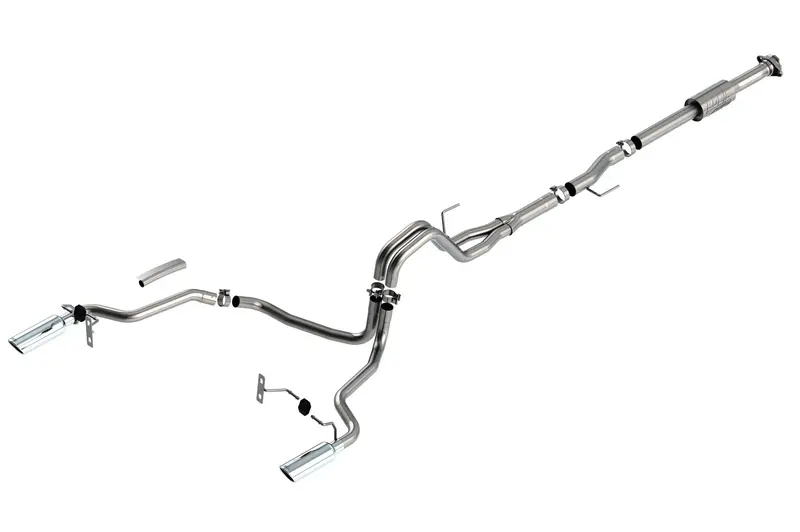 Borla 140864 Atak Cat-Back Exhaust System – Aggressive Sound, Stainless Steel Construction 1