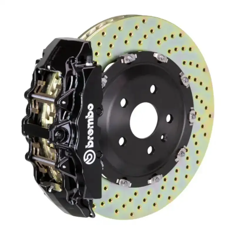 Brembo Gt Big Brake Kit – Front, 380X34Mm Drilled Two-Piece Rotors (Mercedes-Benz E300/E350 Sedan, Non-4Matic) 1