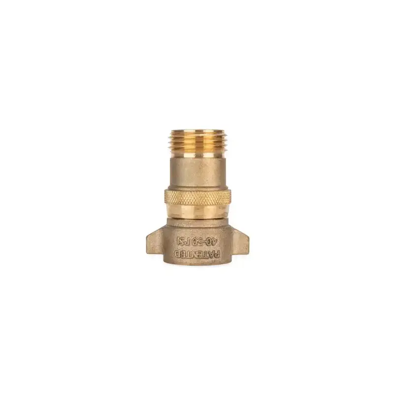 Camco 40052 Freshwater Pressure Regulator – Brass Body, 40–50 Psi Preset, Gauge-Free Design 1