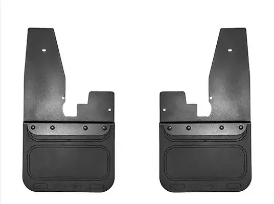 Cloud-Rider 807-3000F Custom Kickback Mud Flaps – Front Set For 2009–2018 Dodge Ram 1500 Crew Cab 1