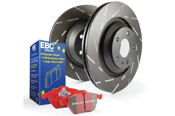 Ebc S4Kr1123 Slotted Rotors – Engineered Narrow Slots To Minimize Aerodynamic Whine 1