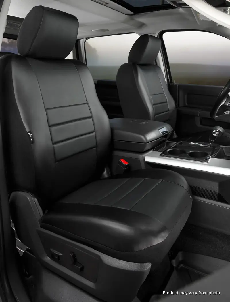 Fia Sl60 Series Leatherlite Seat Covers – Custom-Fit Black/Red Front Covers (Model Sl67-39) 1