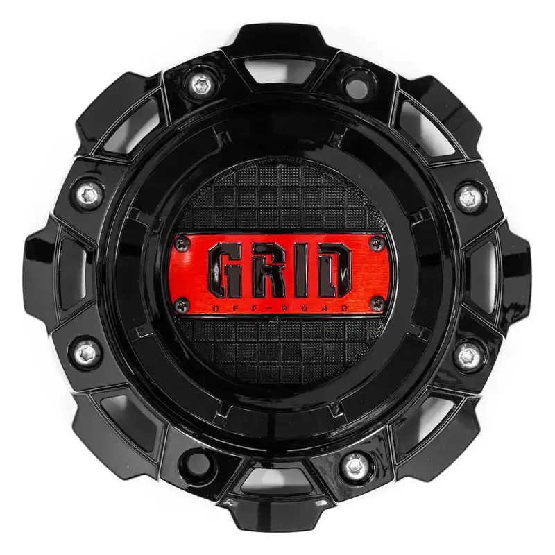 Gd Lug Nut Cap – Red & Black, 8-Lug / 5×150 Pattern, 213Mm Diameter 1