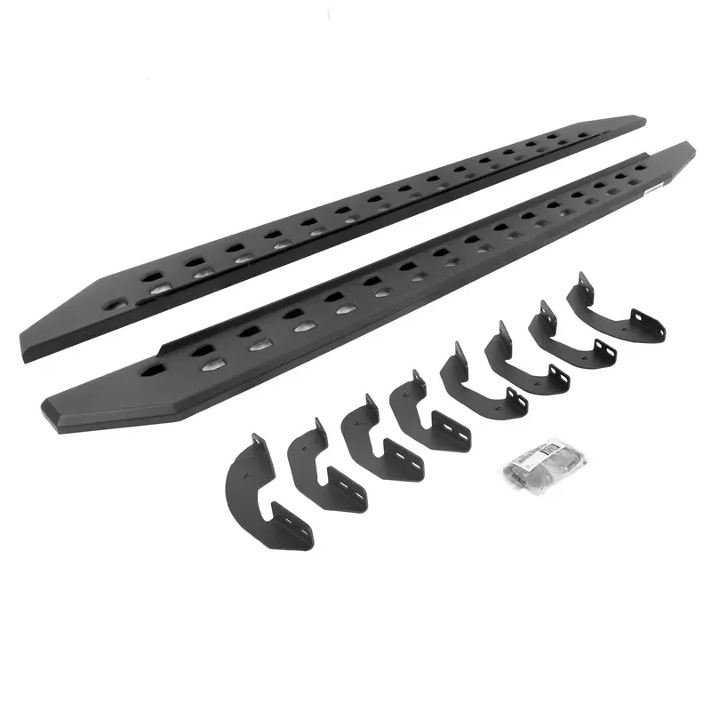 Go Rhino Rb20 Slim-Line Running Boards With Mounting Brackets – Double Cab Trucks Only 1