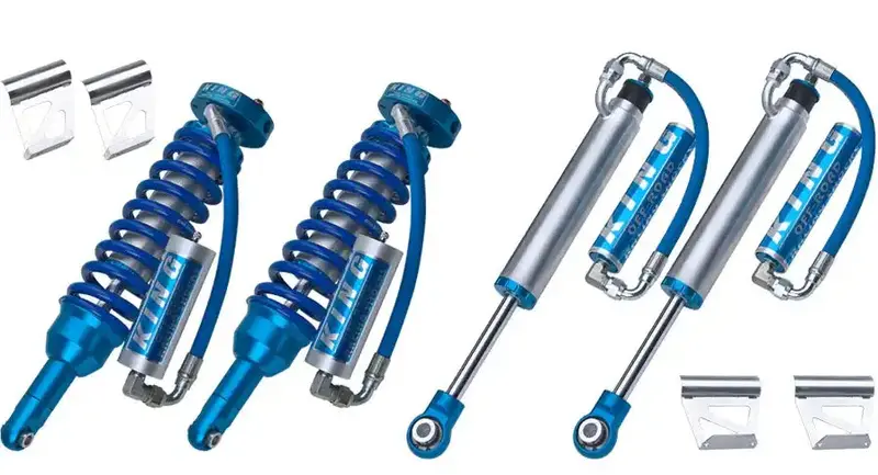 King Shocks 2.5 Remote Reservoir Rear Shock – Adjustable For International Off-Road Applications 1