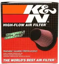 K&N Ru-1041 Universal Clamp-On Air Filter – Flexible Installation For Custom Intakes 1