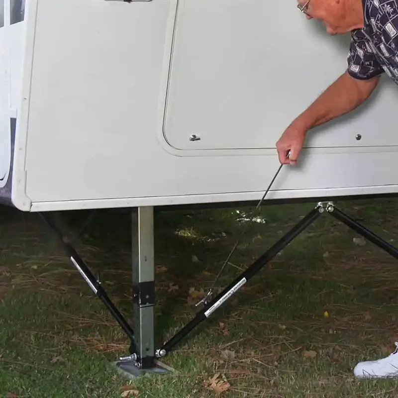 Lippert Components T-Handler Trailer Tongue Jack (27.5" Travel) 1