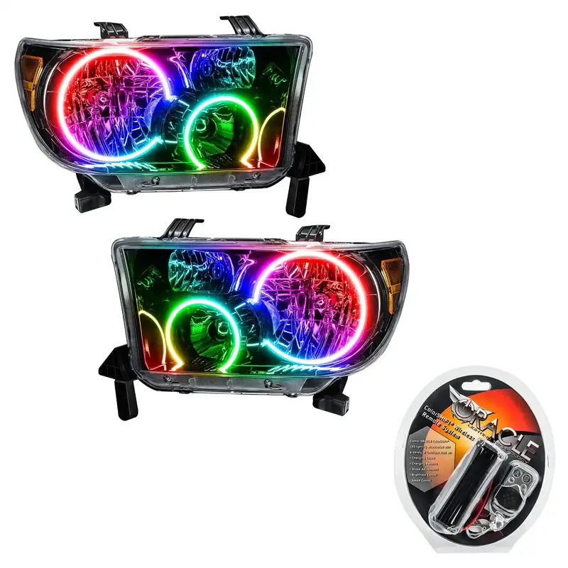 Oracle Lighting 7119-330 Colorshift Smd Headlights With Black Bezel – Pre-Assembled 1