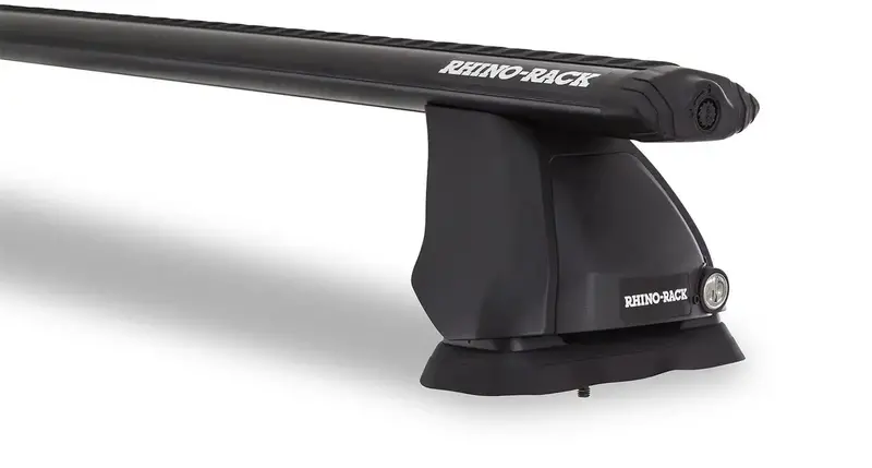 Rhino-Rack Vortex 2500 Black Roof Rack – Two-Bar Crossbar System With Fmp Mounts (Ja9252) 1
