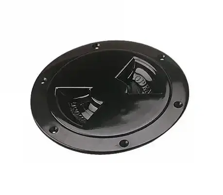 Sea Dog 337155-1 Black Abs Standard Deck Plate 1
