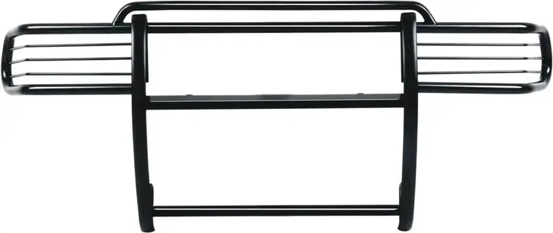 Trailfx 81261 Gloss Black Steel Step With Brush Guard – Powder-Coated, No Skid Plate Included 1
