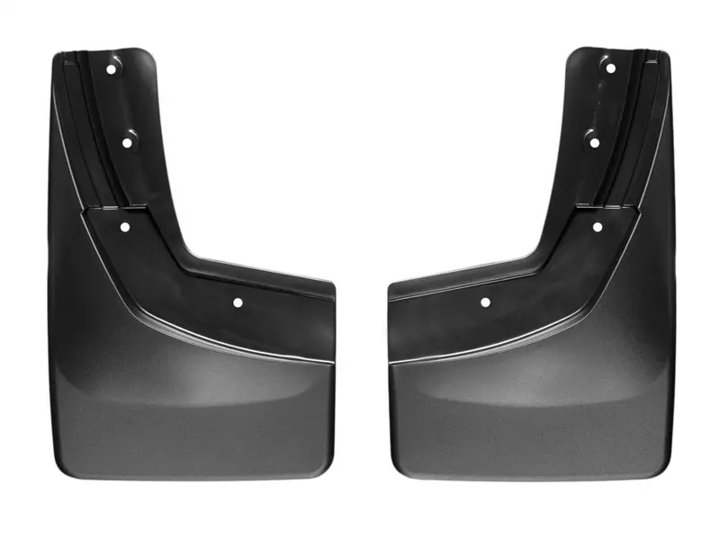 Weathertech 110035 No-Drill Digitalfit Mud Flaps – Black 1