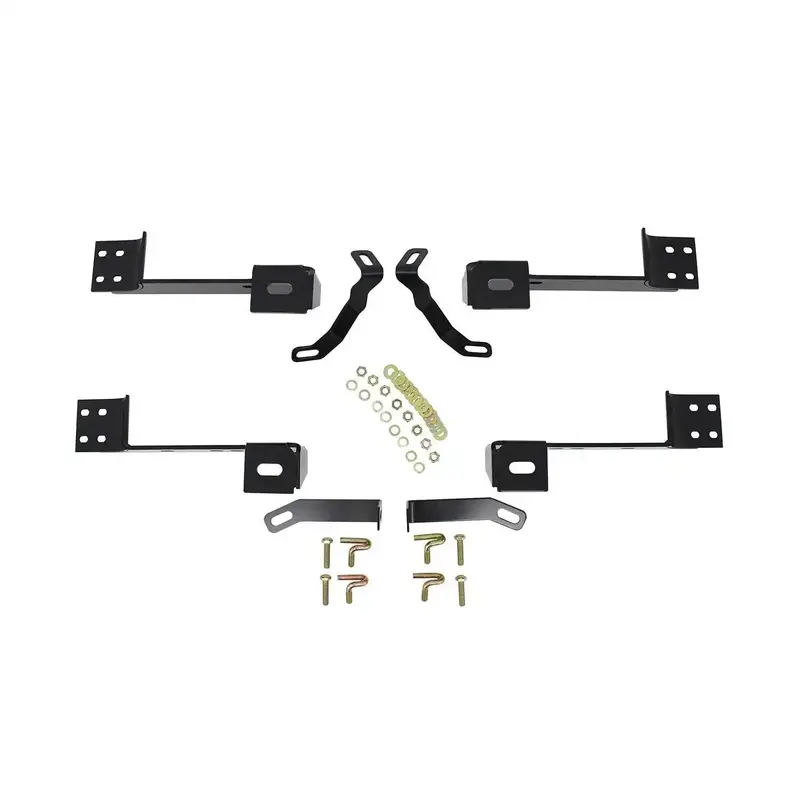 Westin 22-1065 Premier Oval Nerf Step Bar Mount Kit – Standard Cab Installation 1