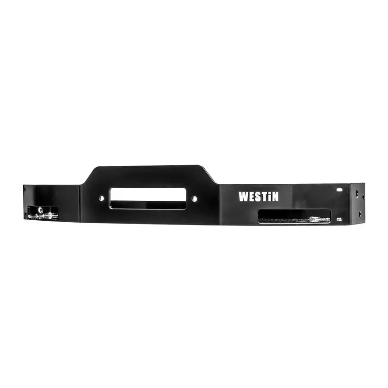 Westin Max Winch Tray – Black Powder-Coated Steel Mounting Platform For Off-Road Winches 1